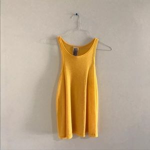 Free people yellow tank